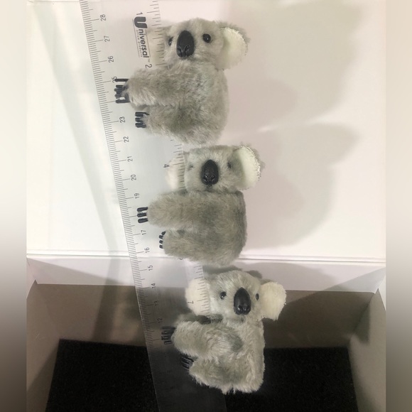 (3) Cute Little Koala Bear Attachment Accessory – Grey - Picture 1 of 12
